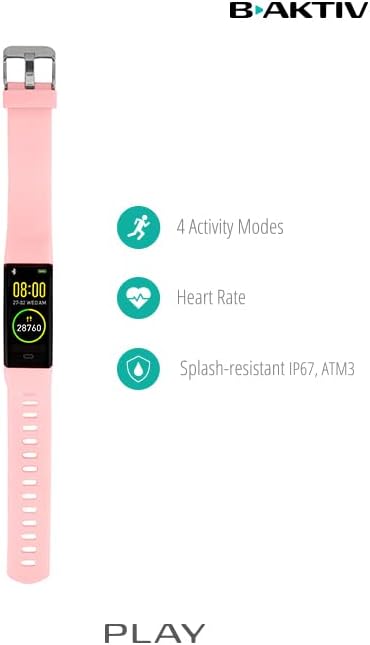 B-AKTIV PLAY SMART BRACELET (Pink
