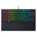 Razer Ornata V3 Tenkeyless - Compact Low Profile Gaming Keyboard (Mecha-Membrane Switches, UV-coated Keycaps, Backlit Dedicated Media Keys, Magnetic Soft-Touch Wrist Rest) QWERTY UK Layout | Black
