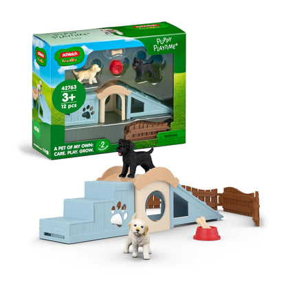 Schleich - Adventure Fun For Little Puppies (42763)
