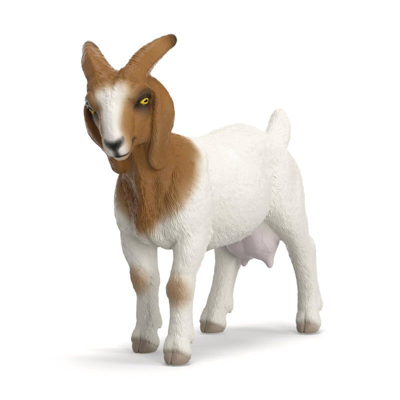 schleich FARM WORLD | Boergeit 14929 | gedetailleerde dierenfiguur en verzamel­figuur | zoo dieren speelgoed | cadeau voor meisjes en jongens | speelfiguur vanaf 3 jaar | 8 x 2 x 7 cm