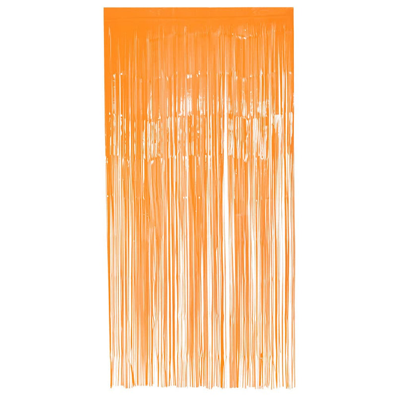 Boland - Folienvorhang neon, 200 x 100 cm, Partydeko für Silvester, Hochzeit oder Geburtstag, Dekoration, Lametta Vorhang