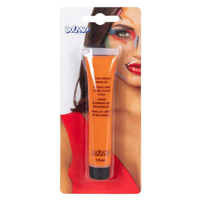 Boland - Aqua Creme Make-Up, Inhalt 19 ml in Tube, Schminke auf Wasserbasis, Mottoparty, Karneval, Halloween