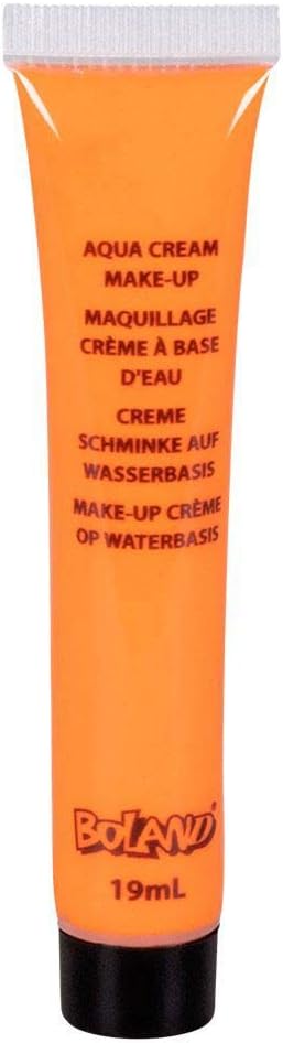 Boland - Aqua Creme Make-Up, Inhalt 19 ml in Tube, Schminke auf Wasserbasis, Mottoparty, Karneval, Halloween