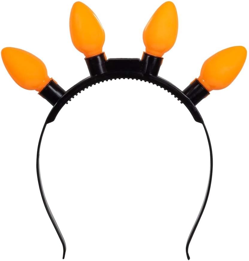 LED diadeem Party oranje