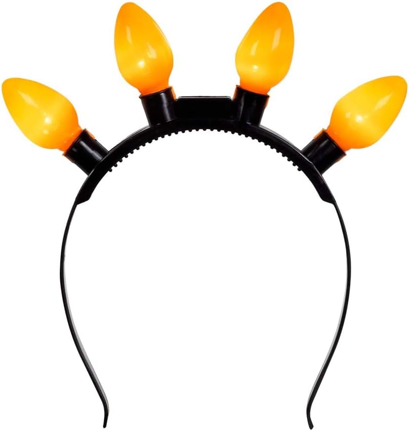 LED diadeem Party oranje