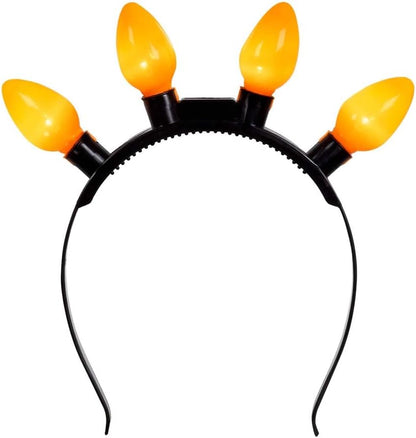 LED diadeem Party oranje