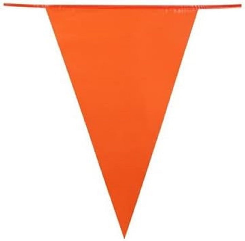 PE vlaggenlijn Oranje XL