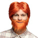 Pruik Dude oranje