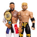 Mattel WWE Main Event Showdown Action Figures 2-Pack with Accessory, Series #27 Jey USO vs Logan Paul Collectible Set, 6-inch