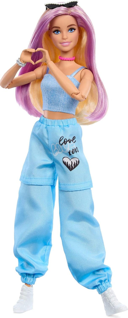 Barbie Deluxe Style Fashion Build Up Doll and Accessories
