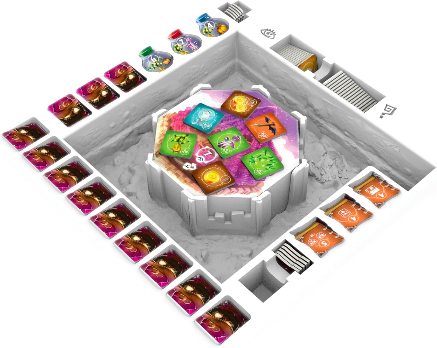 Incantibus Board Game, 4 Players, Ages 8+