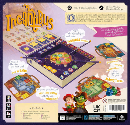 Incantibus Board Game, 4 Players, Ages 8+