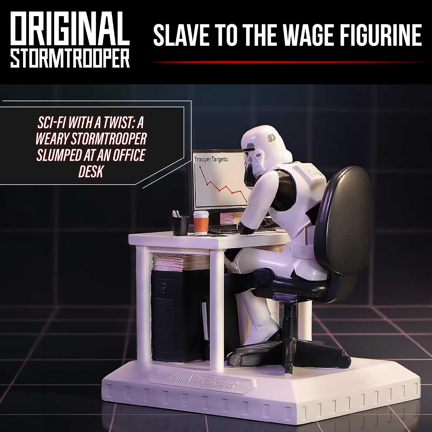 Officially Licensed Stormtrooper Slave To The Wage Figurine 13.7Cm