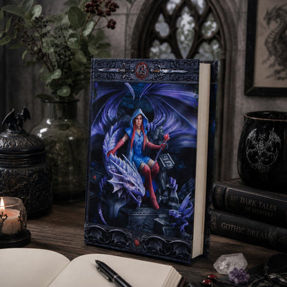 Anne Stokes A5 Gothic Fantasy Journals 17cm – Hardback Writing Notebooks (Dragon Mage