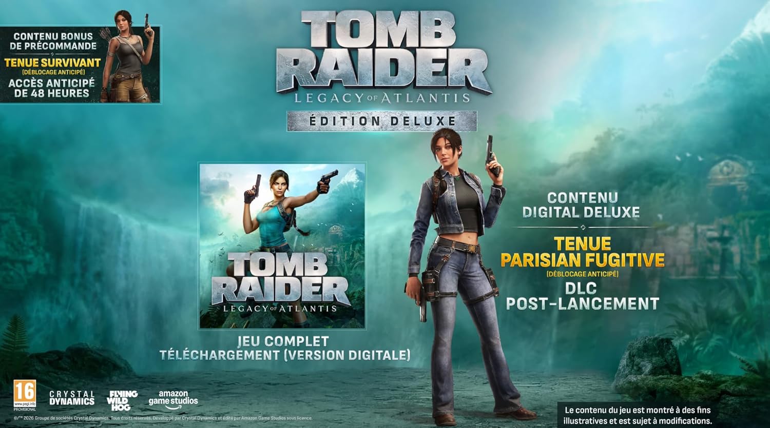 Tomb Raider: Legacy of Atlantis Deluxe Edition - (Xbox Series X)