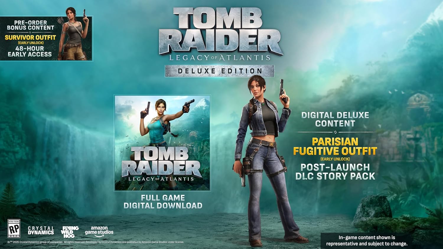 Tomb Raider: Legacy of Atlantis Deluxe Edition - (Xbox Series X)