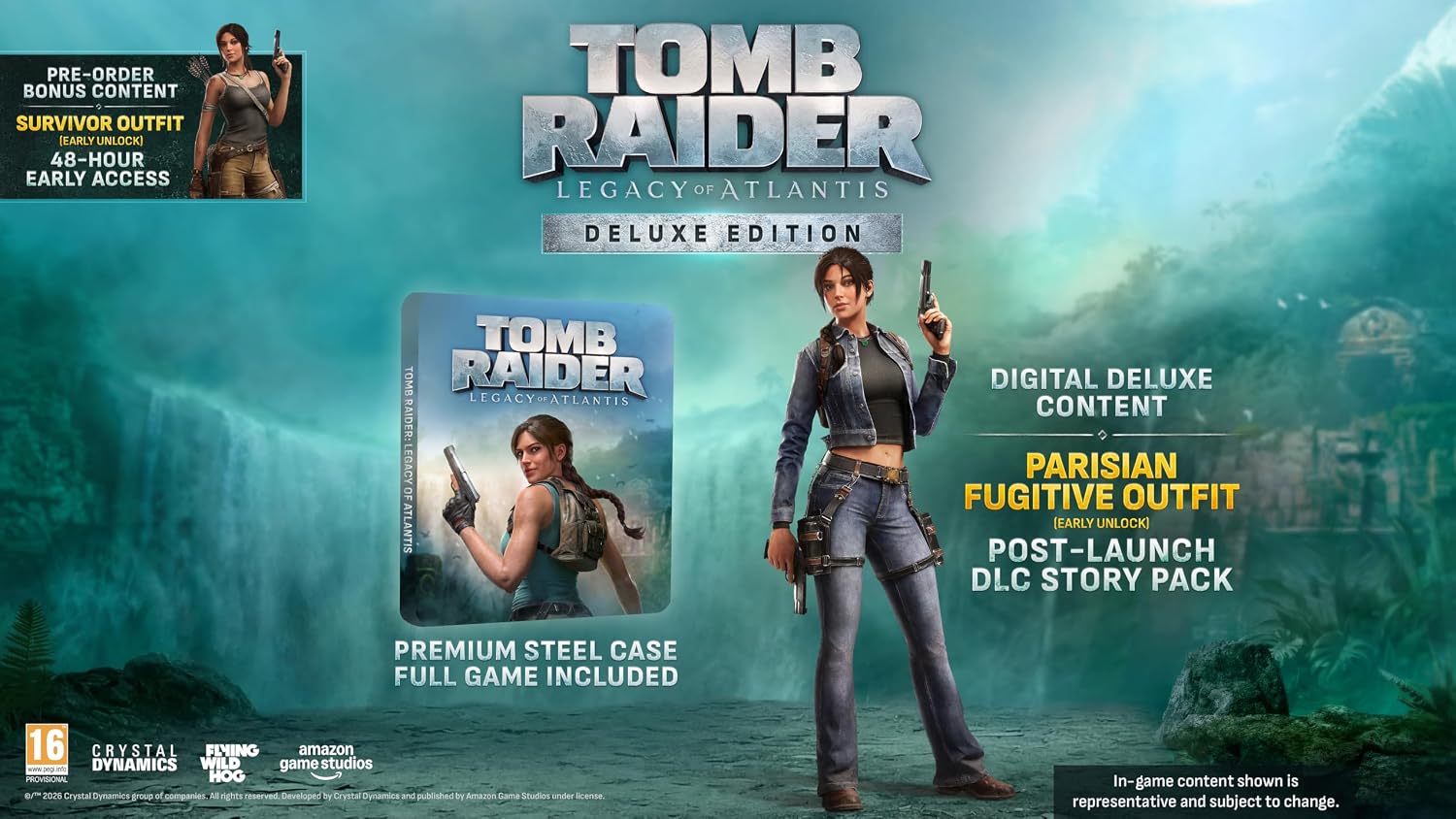 Tomb Raider: Legacy of Atlantis Deluxe Edition - (PC) PC Deluxe Edition