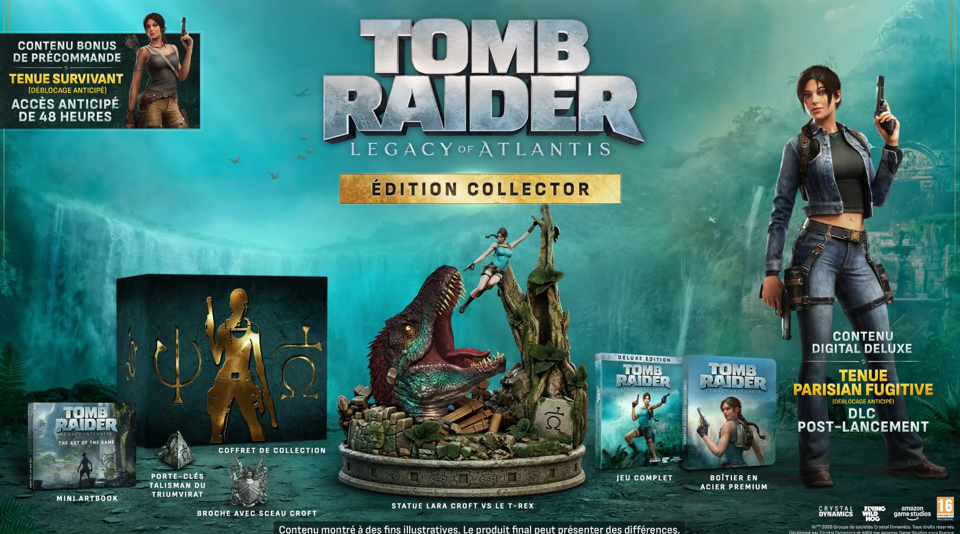 Tomb Raider: Legacy of Atlantis Collector's Edition - (PC) PC Collector's Edition