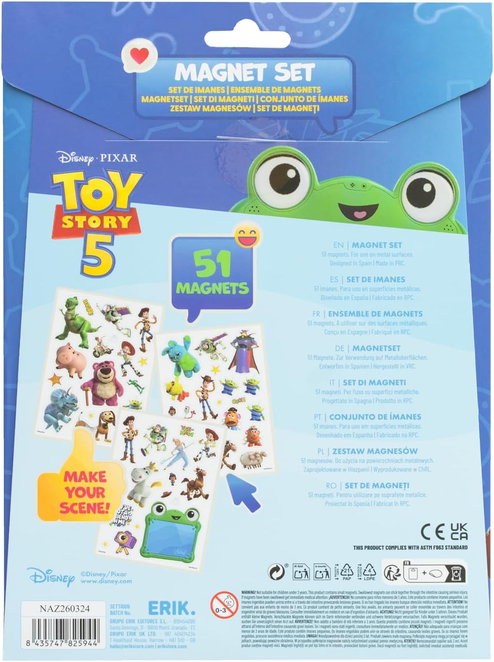 Toy Story Magnet Set