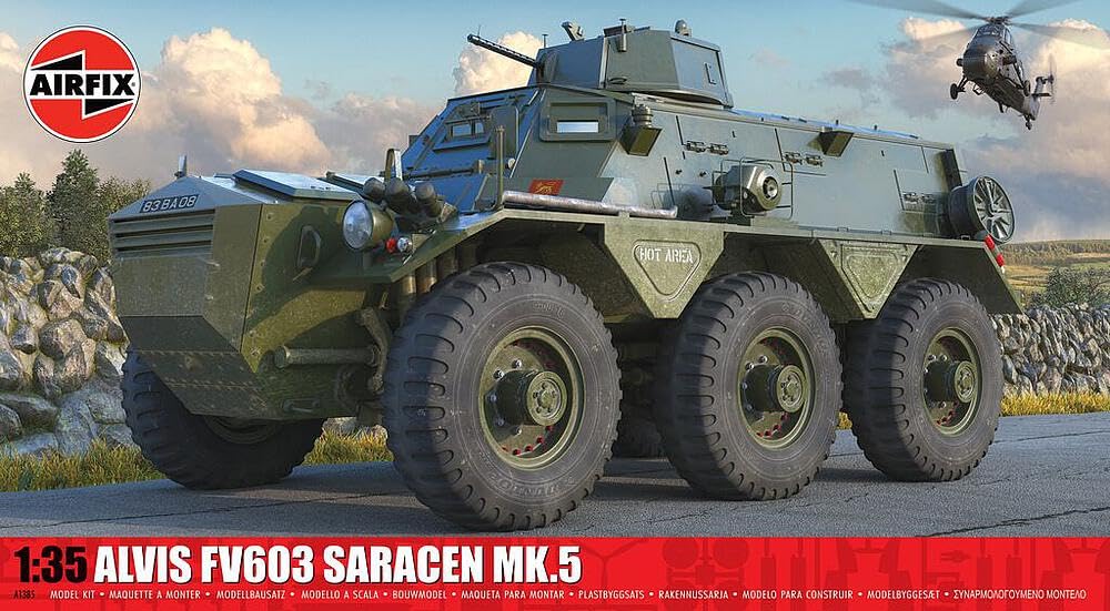 Airfix 981385-1/35 Alvis Saracen MK.5 - Échelle 1:35