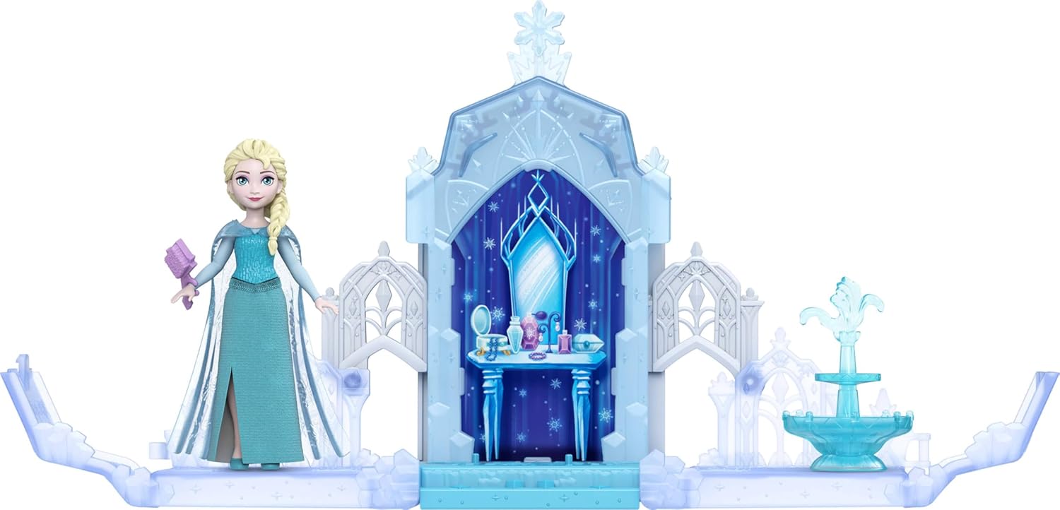 Mattel Disney Frozen Castle Pop-Ups Small Dolls