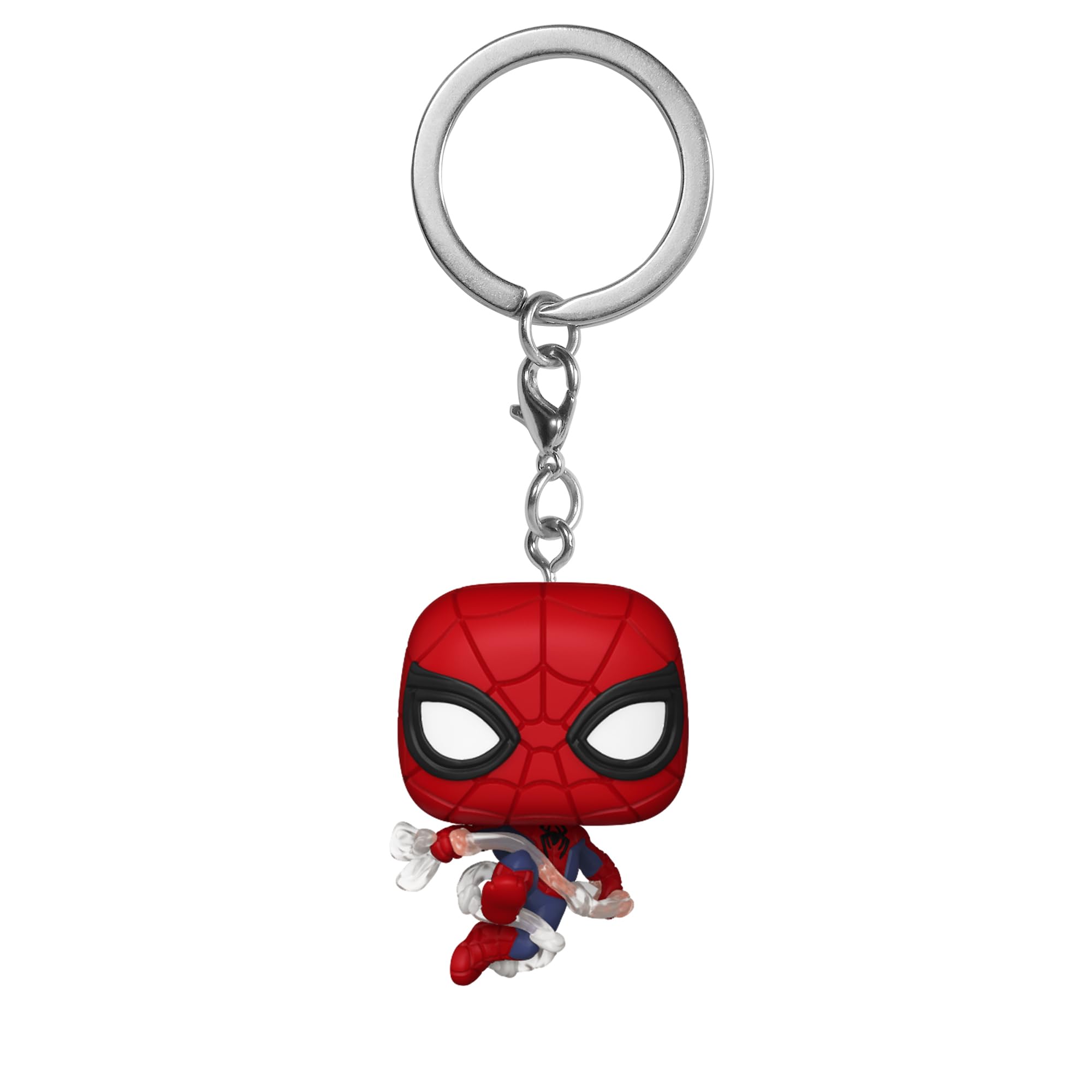 Funko POP! Keychain: Marvel - Spider-Man Day - Spider-Man Novelty Keyring - Collectable Mini Figure - Stocking Filler - Gift Idea - Official Merchandise - Backpack Decor