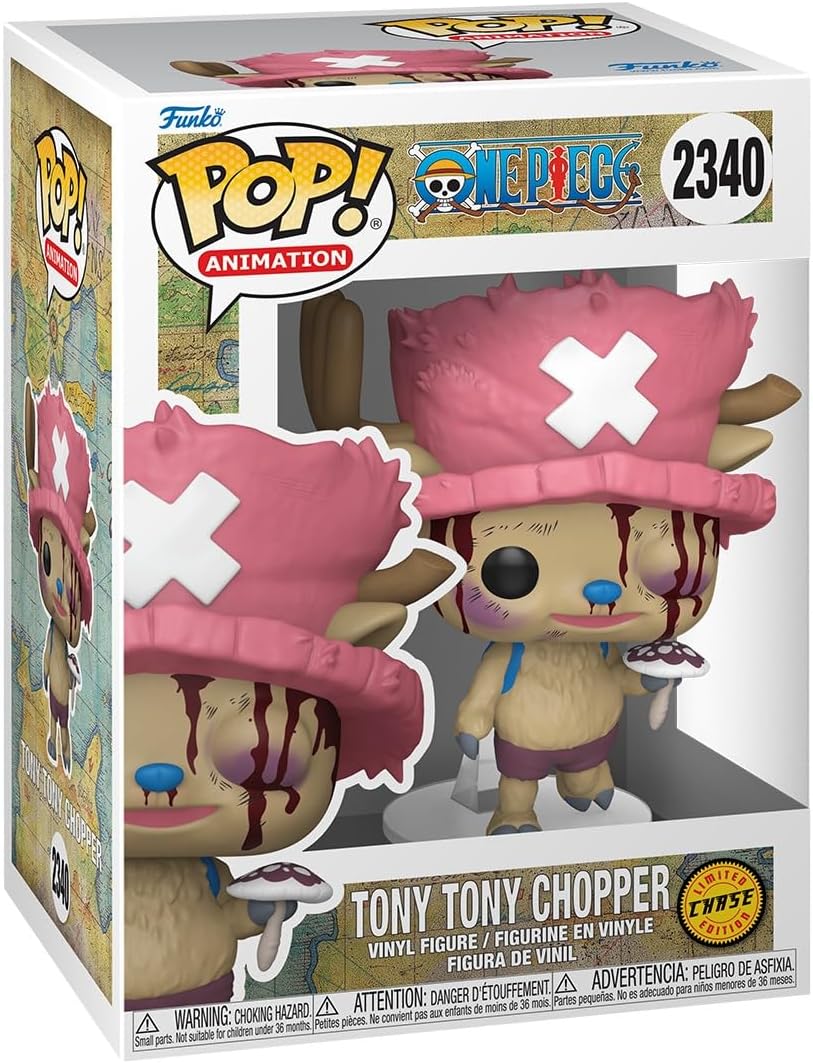 Funko POP! Animation: One Piece - Chopper - 1 in 6 chance of receiving the rare Chase variant - Styles Vary - Collectable Vinyl Figure - Gift Idea - Official Merchandise - Toys For Kids & Adults