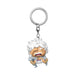 Funko Pop! Keychain: One Piece - Monkey D. Luffy Gear 5Novelty Keyring - Collectable Mini Figure - Stocking Filler - Gift Idea - Official Merchandise - Anime Fans - Backpack Decor