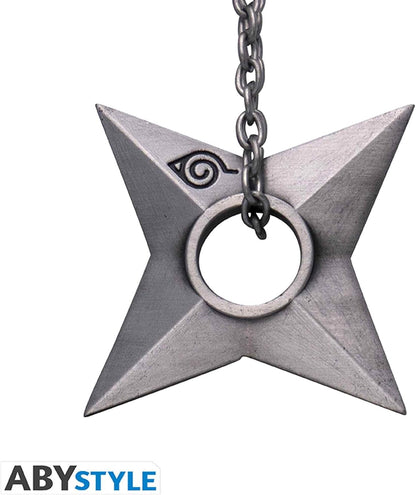 ABYstyle Naruto Shuriken Konoha 3D Premium Keychain