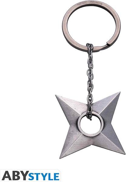 ABYstyle Naruto Shuriken Konoha 3D Premium Keychain