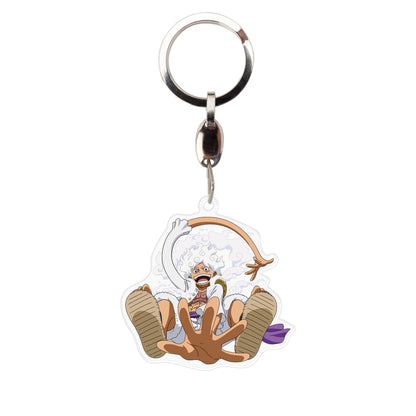 ABYSTYLE One Piece Gear 5th Acrylic Keyring, Pink