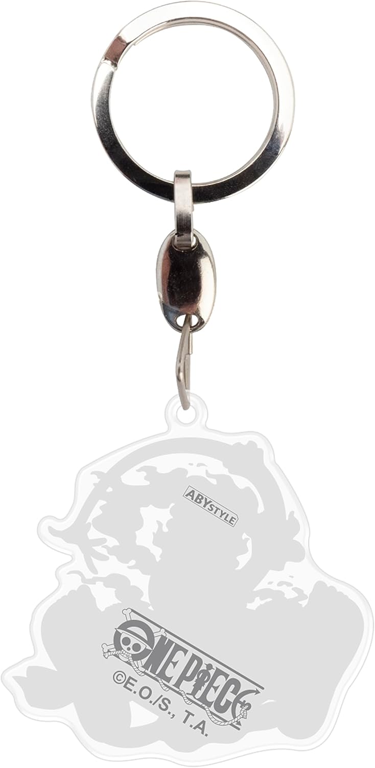 ABYSTYLE One Piece Gear 5th Acrylic Keyring, Pink