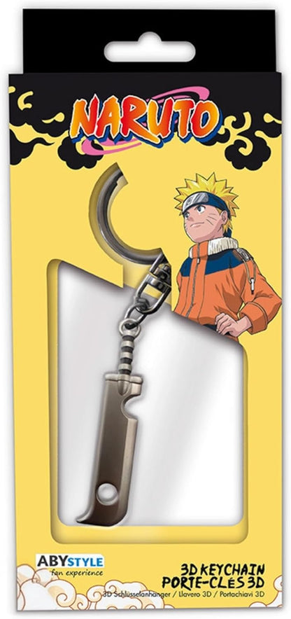 ABYSTYLE Naruto Zabuza's Sword 3D Premium Keychain | Naruto Keychain | Novelty Keyring | Naruto Merchandise | Naruto Gifts