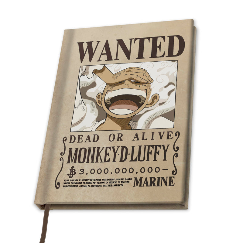 ABYSTYLE - ONE PIECE Wanted Luffy Wano A5 Notebook