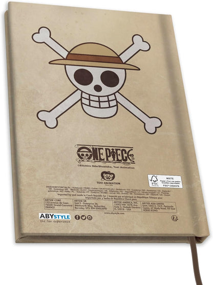 ABYSTYLE - ONE PIECE Wanted Luffy Wano A5 Notebook