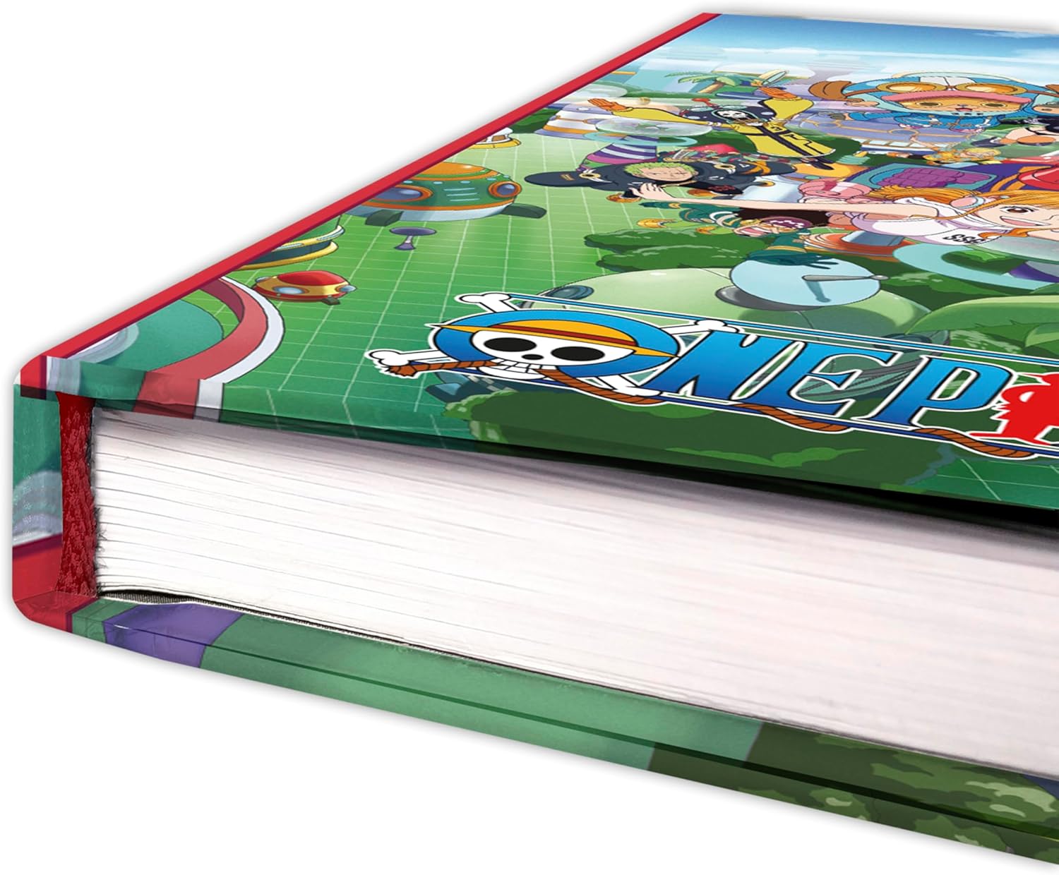 ABYSTYLE ONE PIECE Egghead A5 Notebook - Official Merchandise - A5 Size - Hardcover - Ruled Pages - Futuristic Arc Design