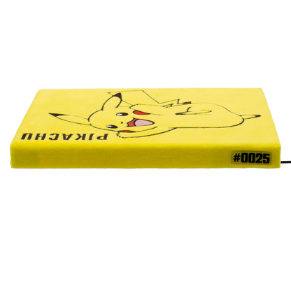 ABYSTYLE – Premium A5 Notebook Pokemon Pikachu Plush – Official Product – Hard Cover – Lined Pages – Elastic Closure