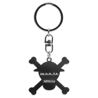 Abysse: One Piece - Skull Luffy Metal Keychain (Abykey646)