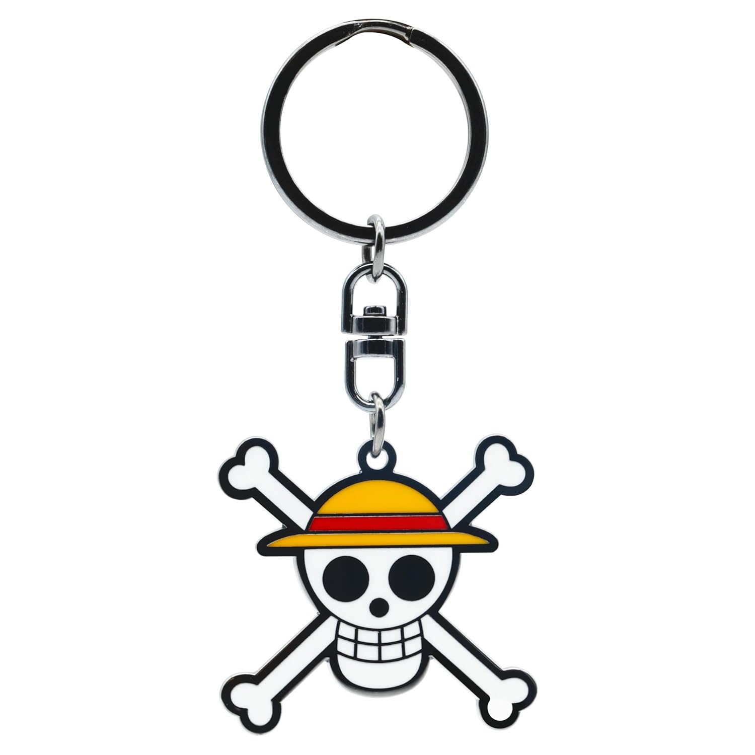 Abysse: One Piece - Skull Luffy Metal Keychain (Abykey646)