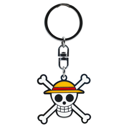 Abysse: One Piece - Skull Luffy Metal Keychain (Abykey646)