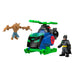 Fisher-Price Imaginext DC Super Friends with 3-inch Action Figures & Toy Vehicle, Batcopter Batman, Man-Bat (Styles May Vary), JML97