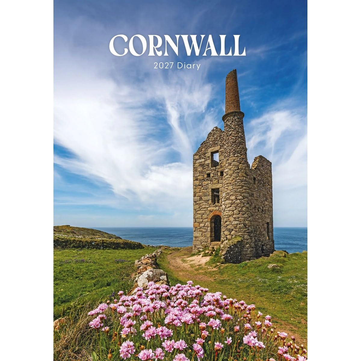 2027 Cornwall Diary, A6 Week to View