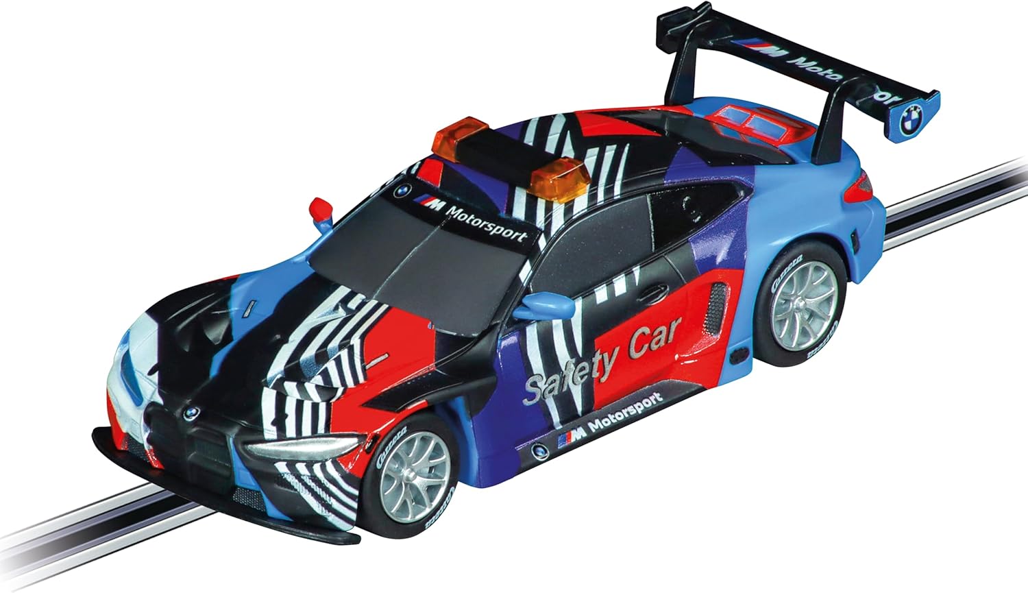 Carrera - 20064247 - Carrera GO!!! BMW M4 GT3 "Safety Car", slotcar, schaal 1:43, compatibel met GO!!!, GO!!! Plus & Battery Operated, veilige races, voor kinderen en volwassenen vanaf 6 jaar