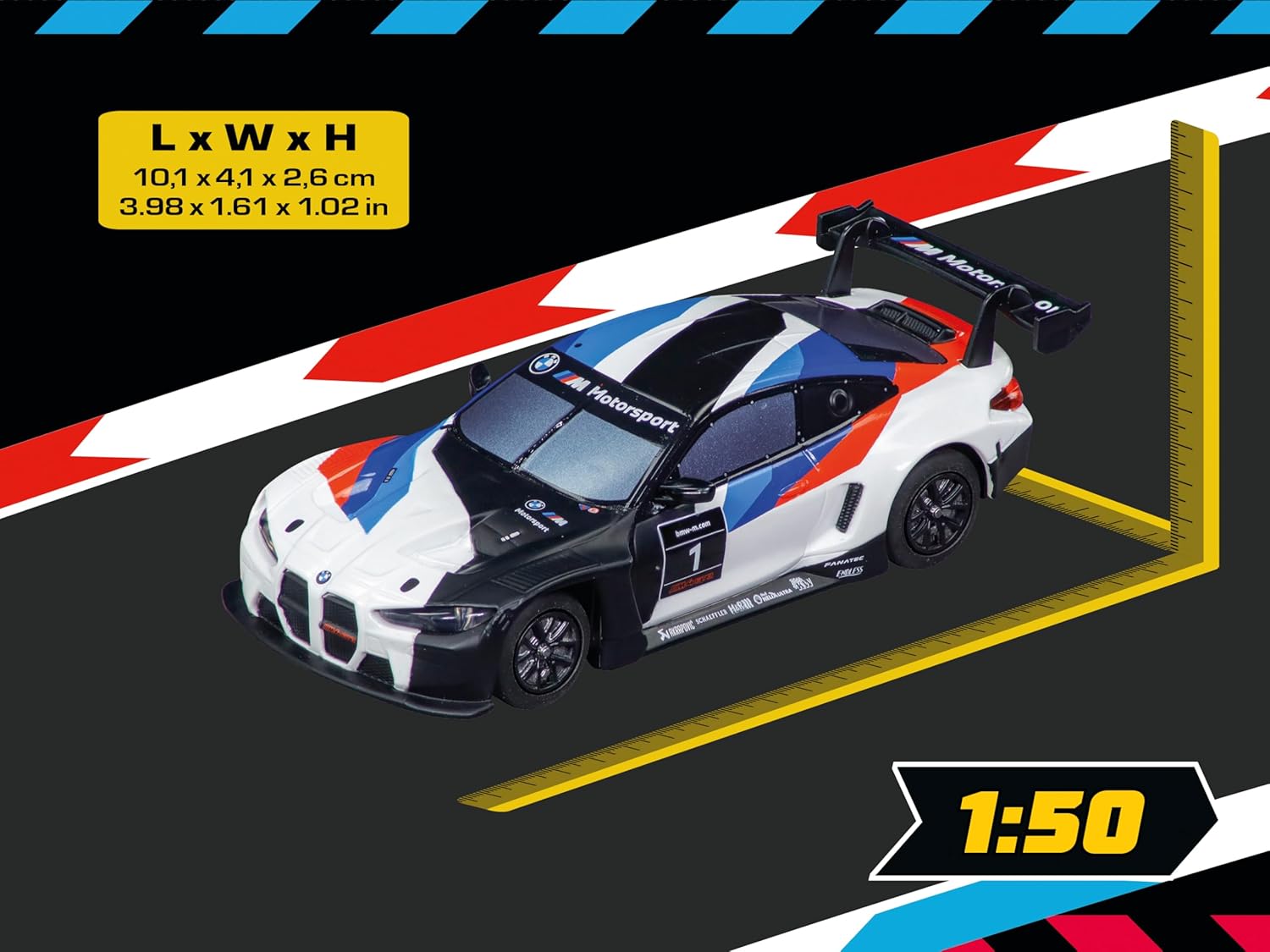 Carrera Hybride BMW M4 GT3 BMW M Motorsport, nr. 1