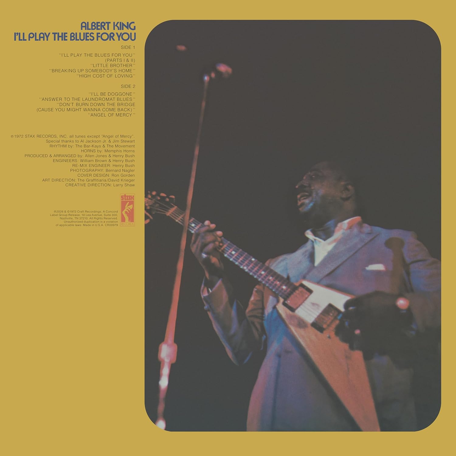 I'll Play The Blues For You (Bluesville/Acoustic Sound Series LP