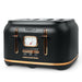Muse: Toaster 4 Toasts 1 800 W Black/Brass