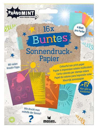 Ph?noMINT zonnepapier A5 gekleurd