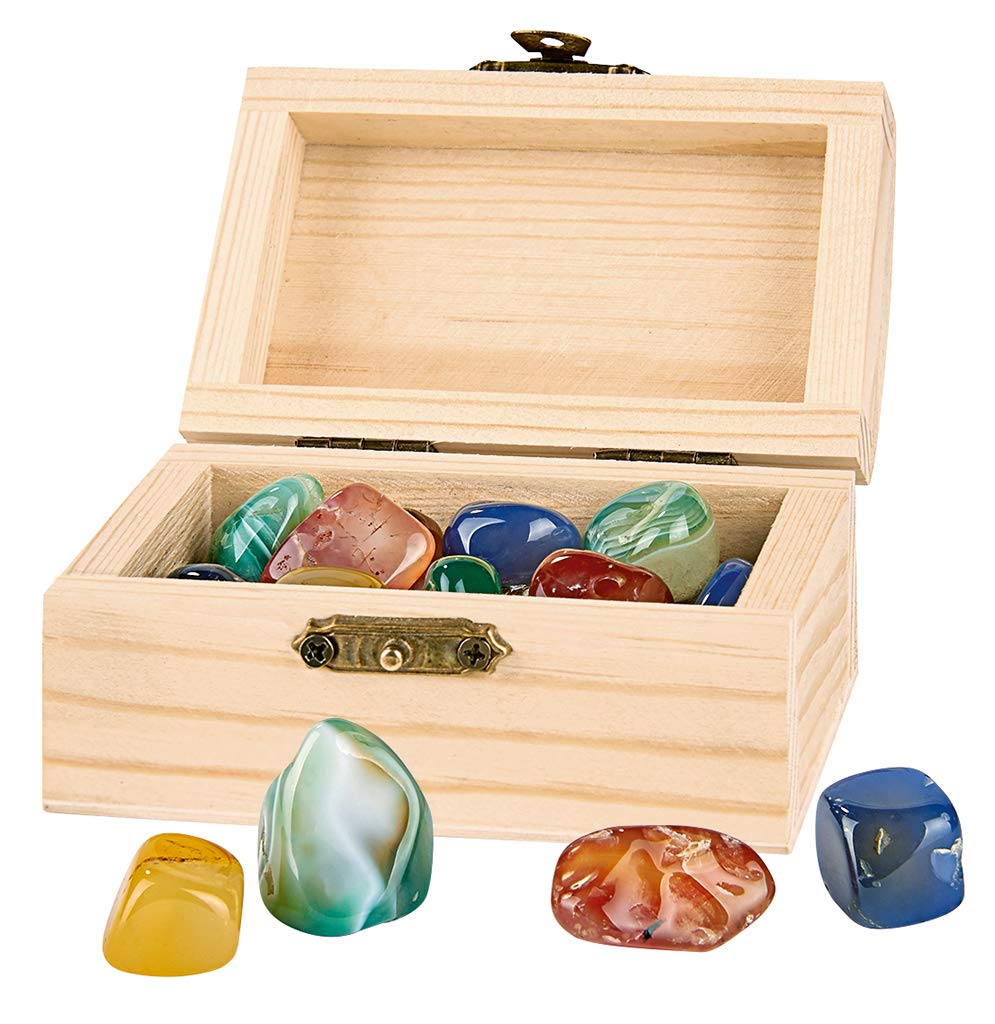 moses 35027 Pirate Treasure Chest in Display, Wood
