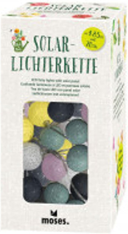 Tuinverlichting zonne-energie 20 lamps ketting