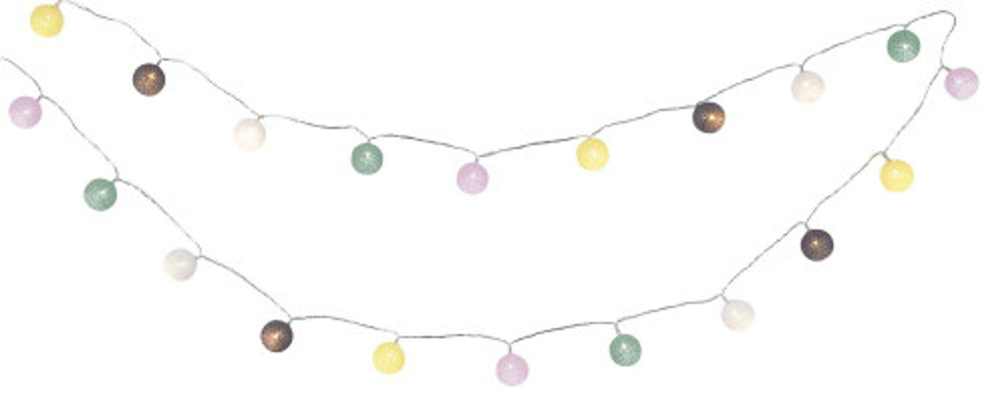 Tuinverlichting zonne-energie 20 lamps ketting